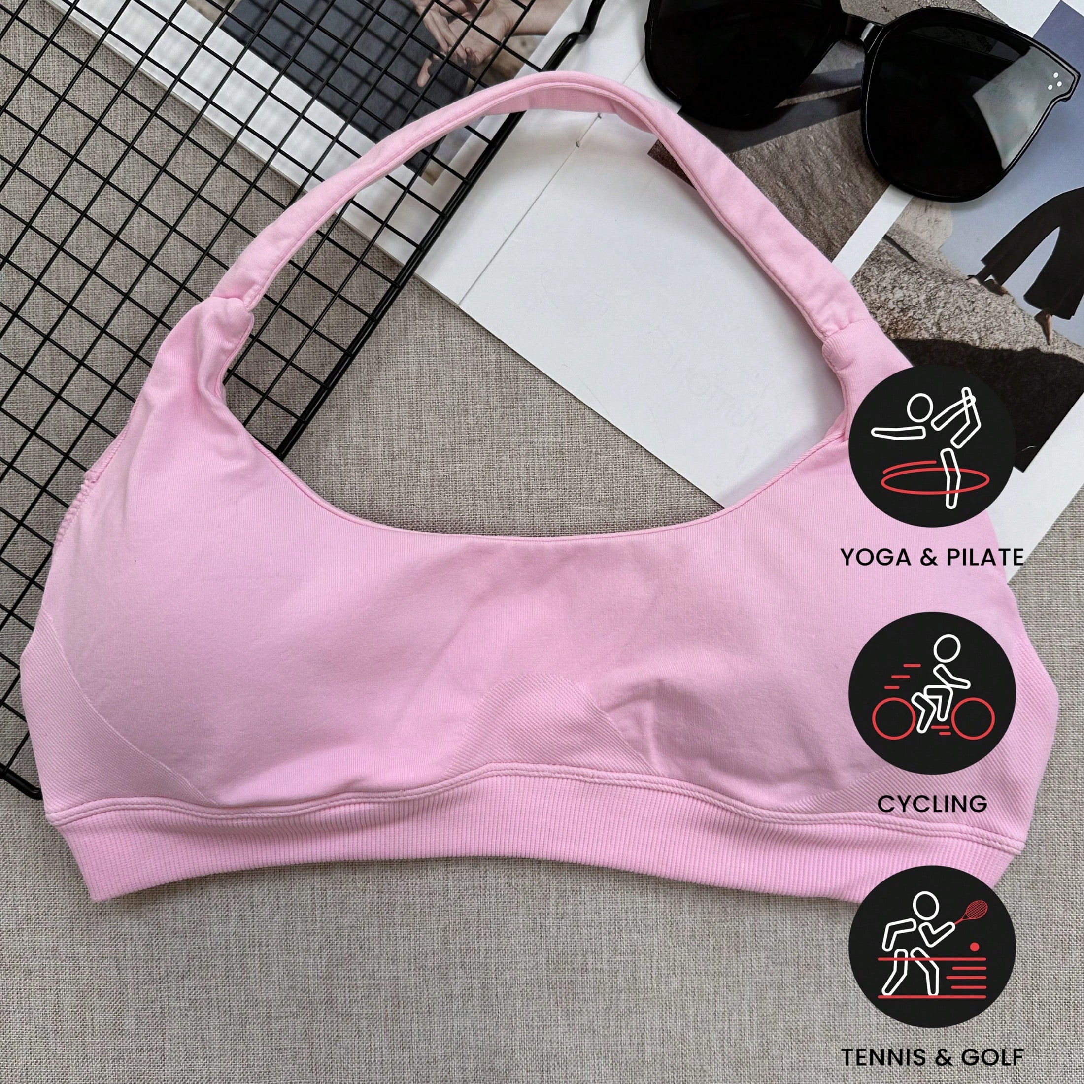 Sports Bra High Impact - Women's High Impact Sports Bra, Supportive
