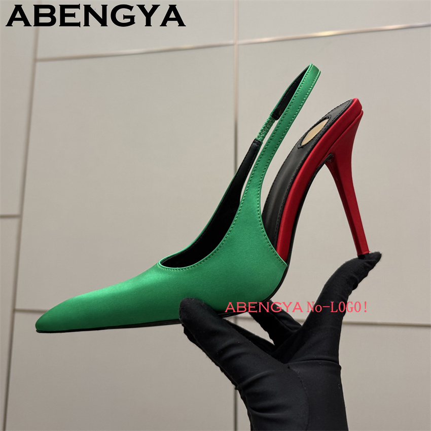 Multi-color Satin Pointy Toe T - Slip Dress Satin ulasan dan harga