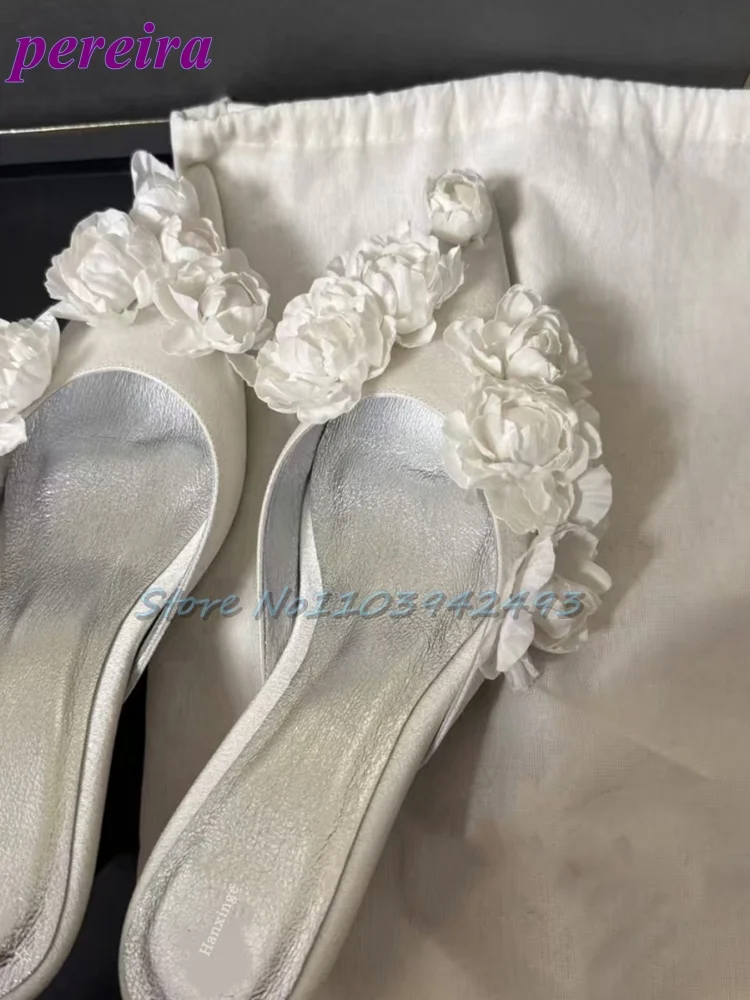 Multi Flower Wedding Sandals S - Slip Dress Satin ulasan dan harga