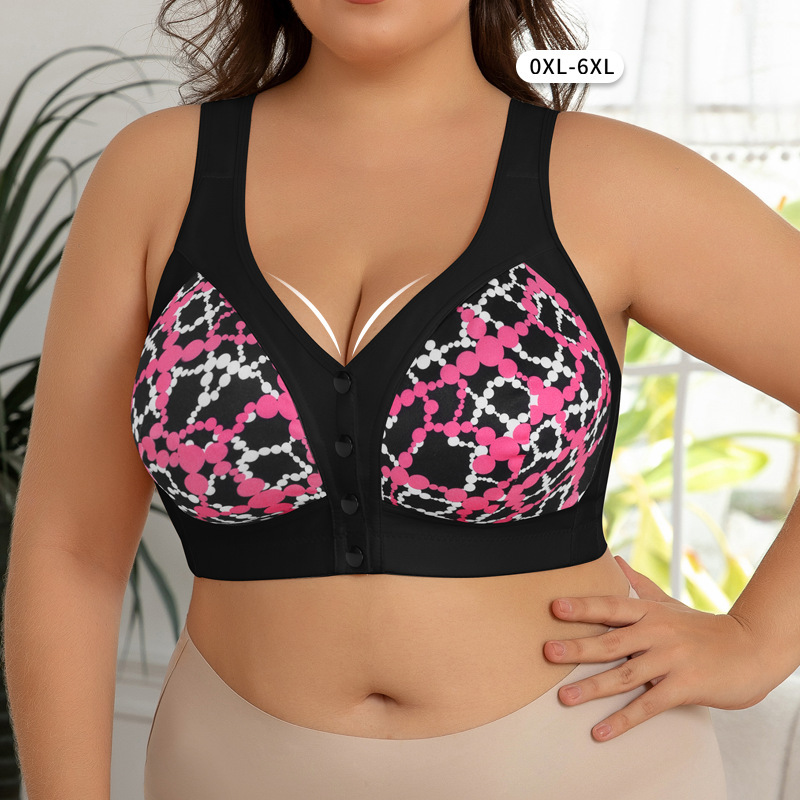 0XL-6XL Plus Size Front Closur - Nursing Bra Sleep ulasan dan harga
