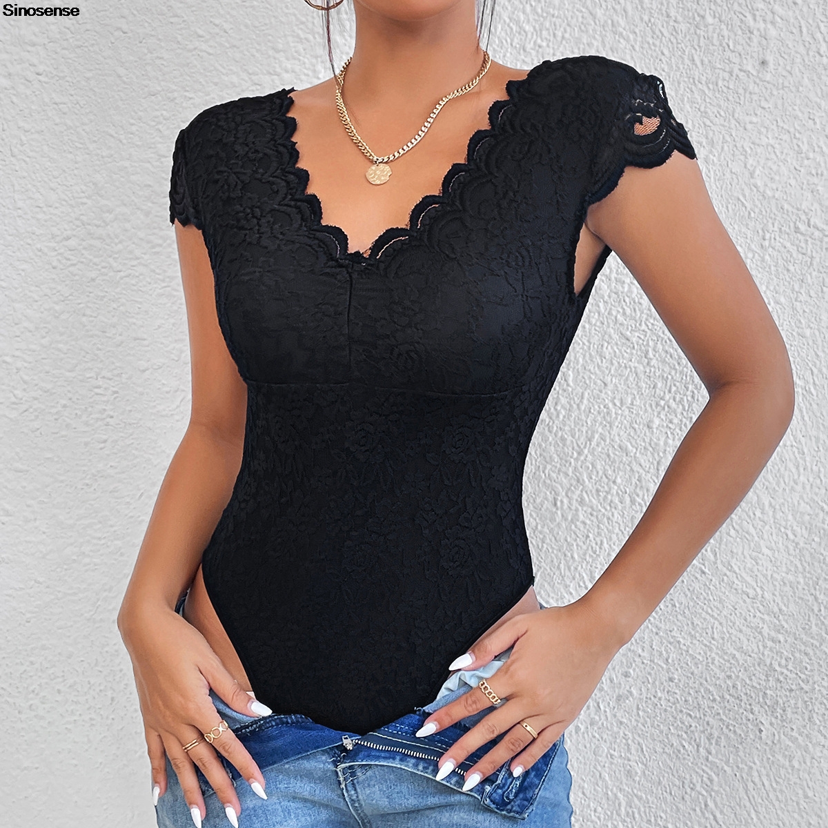 Womens Embroidery Floral Contr - Lace Teddy Lingerie ulasan dan harga